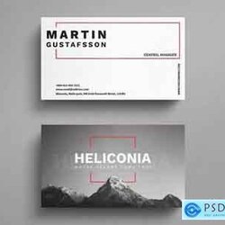 Smashing Minimal Business Card Template Free Download Vector Stock