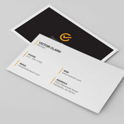 Great Minimal Business Card Template Creative Daddy