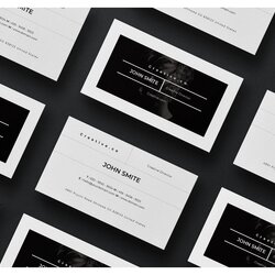 Brilliant Minimal Business Card Vol By Template Mind On