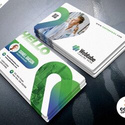 Matchless Elegant Minimal Business Card Template