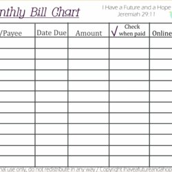 Wonderful Free Bill Paying Organizer Template Spreadsheet Monthly Printable Get Payday Calender