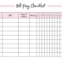 Monthly Bill Organizers Free Finance Budgeting Filed Printable Organizer Page
