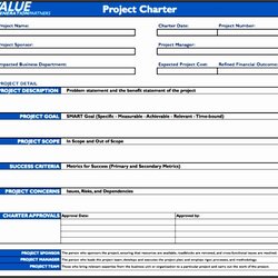 Super Project Charter Template Example Unique Of