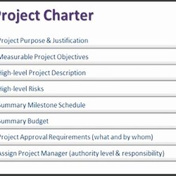 Project Charter Template Management Lovely Of