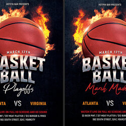 Basketball Flyer Template Creative Templates Market Madness