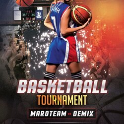 Basketball Tournament Flyer Template Free Printable Documents