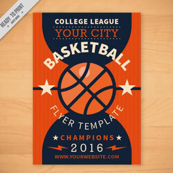 Peerless Basketball Flyer Template Free Premium Download Vector Flyers Use Profile