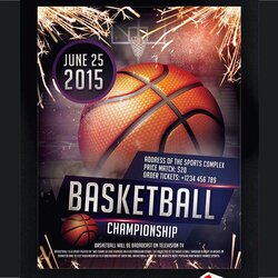 Spiffing Basketball Flyer Templates Camp Template Sports Backgrounds Flyers Tournament Digital Visit Premium