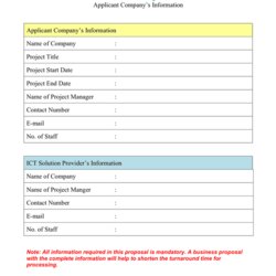 Business Proposal Sample Template In Word And Formats Confidential
