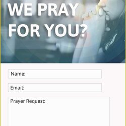 Free Missionary Prayer Card Template Templates Request Cards Connection Church Modern Of