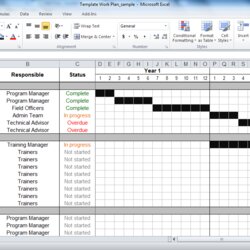 Marvelous Project Schedule Template Excel Task List Templates Plan Sample Work