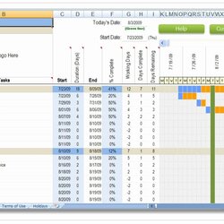 Supreme Construction Schedule Template Excel Unique Project