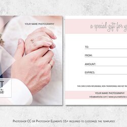 Spiffing Photography Gift Voucher Template Democracy