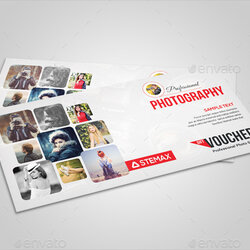 Fantastic Photography Gift Voucher Template Free Premium Download Custom Templates