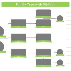Champion Family Tree Template With Siblings Doc Templates Width