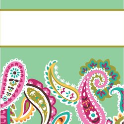 Brilliant Binder Cute Covers Cover Templates Printable Vera Bradley School Backgrounds Template Planner Para