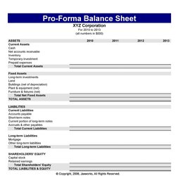 Balance Sheet Templates Free Printable Docs Formats Template Examples