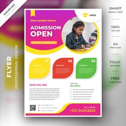 The Highest Quality Education Flyer Template Design Templates Pamphlet