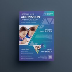 Marvelous Elegant Premium Education Flyer Template Catalog Flyers Format Fit