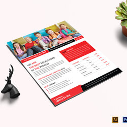 Brilliant Education Training Flyer Design Template In Word Publisher Templates Academic Flyers Simple