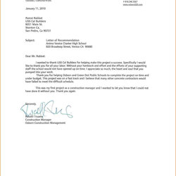 The Highest Standard Letter Of Recommendation Template General Letters Measurements Fit