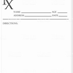 The Highest Standard Prescription Template Microsoft Word Fake Doctor Top Picture