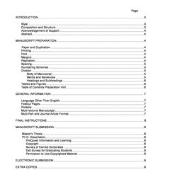 Table Of Contents Templates And Examples Template Lab
