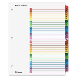 Best Images Of Divider Tab Sheets Printable Table Contents Template Dividers Index Via