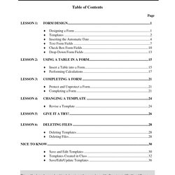 Legit Table Of Contents Template New Images Office Tips Templates Word Printable Microsoft Professional