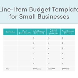 Peerless What Is Line Item Budget Graphic