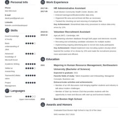 Excellent College Freshman Resume Example Writing Guide Template Crisp
