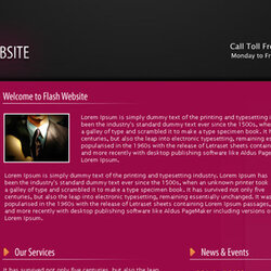 Wonderful Best Flash Websites Templates Website Template Web Layout Site