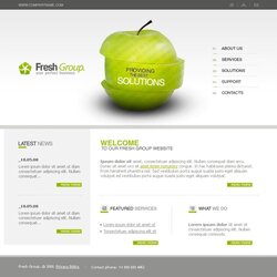 Admirable Free Flash Templates Template Monster Animated Website Big