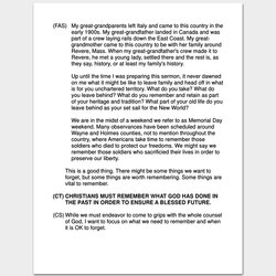 Peerless Sermon Outline Template For Word And Format In