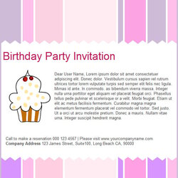 Legit Happy Birthday Email Templates Download Free Template Simple Party