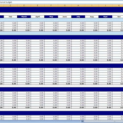 Smashing Best Images Of Printable Monthly Budget Worksheet Excel Template Spreadsheet Yearly Personal