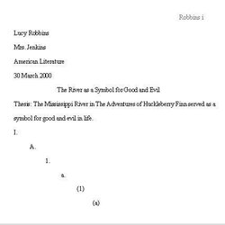 Matchless Sample Pages In Format Fleming Grace Outline