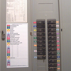Very Good Circuit Panel Label Template Breaker Directory Labels Magnetic