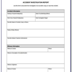 Marvelous Incident Action Plan Template