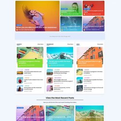 Magnificent Custom Theme For Blogger Template