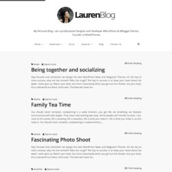 Best Simple Blogger Templates Blog Template Lauren Free Copy