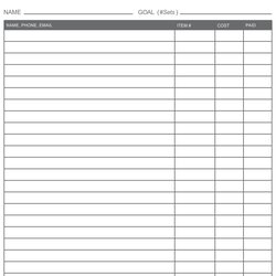 Exceptional Free Printable Fundraiser Forms Templates Download Order Form Template
