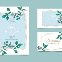 Out Of This World Free Vector Pack Elegant Stationery Wedding Templates Ready Print