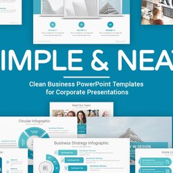 Cool Templates For Great Presentations Business Theme Simple Presentation Template