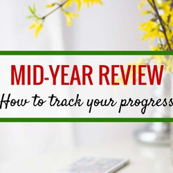 Mid Year Review Free Worksheet So Goals Fit