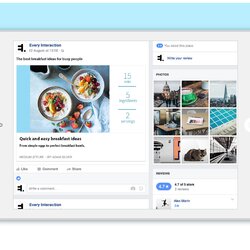 Champion Blue Facebook Post Templates Pack Presentation