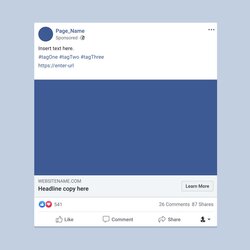 Cool Facebook Advertisement Post