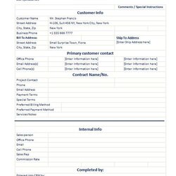 Preeminent Client Information Sheet Template Excel Formats Customer Boat Fit