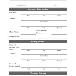 Perfect Free Printable Customer Checklist Forms Online Information Sheet Template Print Big