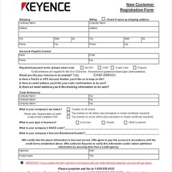 Tremendous Free Customer Registration Forms In Ms Word Excel Form Template Sample Car Templates New